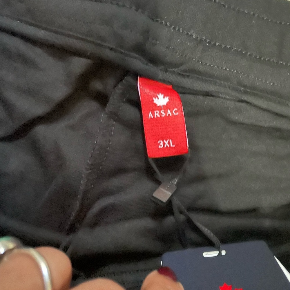 Arsac Men's Black and Gray Joggers - Picture 14 of 16